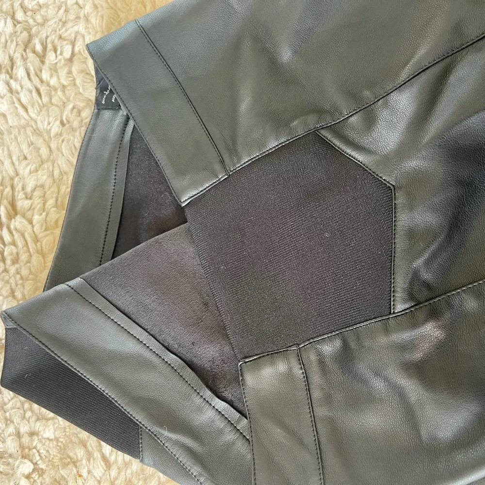 Sunday in the City PU leather midi skirt size 18 BNWT - Picture 3 of 6